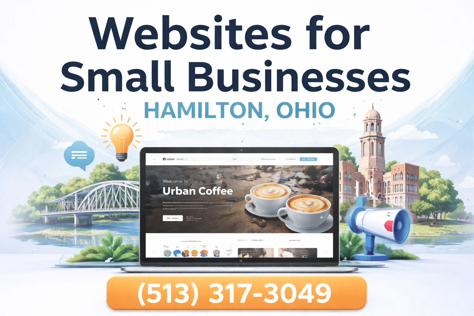 Websites for Small Businesses in HAMILTON